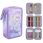Mokyklinis penalas su priedais Frozen