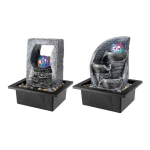 Sodo fontanas Lumineo, 17 x 20,5 x 25,5 cm