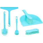 Lifetime Clean valymo rinkinys 6 dalių mėlynos plastiko