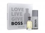 Rinkinys Hugo Boss Boss Bottled vyrams: tualetinis vanduo EDT, 50 ml + dezodorantas, 150 ml