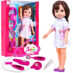 Lėlė - daktarė + priedai