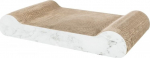 TRIXIE Scratching post XXL marble look - 64 x 11 x 37 cm - For cats