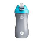 Gertuvė Chicco su mink&scaron;tu snapeliu 144815. mėlyna, 350 ml