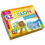&Scaron;ablonai Animals kreidelių rinkinys