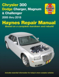 Chrysler 300 & Dodge Charger, Magnum & Challenger ('05-'18): (does Not Include Information Specific to Diesel Engine, All-Wheel Drive or Hellcat/Demon Models)