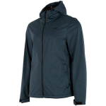 Kurtka męska 4F softshell ciemny granat melanż H4Z22 SFM350 30M, M
