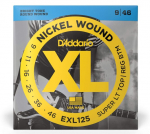Stygos elektrinei gitarai D'Addario EXL125 .009