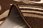 Rugsx kiliminis takas Karmel Fryz - Coffee, 70x660 cm