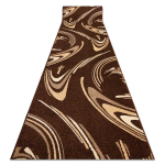 Rugsx kiliminis takas Karmel Fryz - Coffee, 100x800 cm