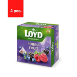 Loyd vaisinė arbata, mi&scaron;ko uogų skonio, 50 x 2g x 4 pak.