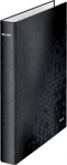 Segregator A4+ 40mm juodas su 4 žiedais Leitz Wow