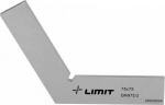 Limit kampainis kampainis 120&deg; 75x75mm, plieninis, &scaron;lifuotas