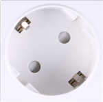 Kampas modulinis lizdas Schuko 16a 250v baltas Or-gm-9010/w/gs45