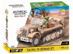 Modelis - COBI - 2273 - Sd. Kfz. 10 DEMAG D7 &ndash; Plastikas &ndash; Pilka &ndash; Nuo 6 metų
