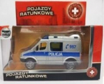 Modelis "mercedes Benz Sprinter Policija" Daffi 1:50
