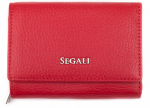 Moteri&scaron;ka odinė piniginė 7106 B raudona