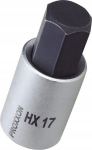 Proxxon 1/2" Hex17 antgalis, 55 mm
