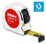 Sola matuoklis 5m Compact Com, plieninis, su stabdžiu