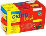 Plastilinas Fila Giotto Bebe, 4x100 g