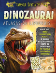 Tamsoje &scaron;vytintys dinozaurai. Atlasas su lipdukais