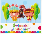 Torto žvakutės "indėnai" 5 vnt.