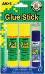 Klijų lazdelė 22g x 2+8g bls AMOS