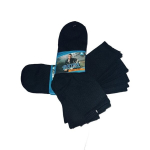 Kojinės vyrams Bixtra, juodos, 10 porų, 39/42