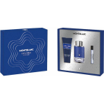 Vyri&scaron;ko kvapaus vandens rinkinys Montblanc Explorer Ultra Blue 3 Dalys