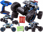 RC džipas Radijo bangomis valdomas automobilis 1:14 2.4GHz 4WD Mėlyna