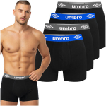 Trumpikės vyrams, Umbro BM560, medvilninės, juodos, 4 vnt.