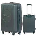 Vidutinis lagaminas Wings SWL01, 65cm žalias