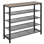 Batų lentyna, juoda