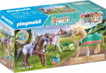 71356 PLAYMOBIL&reg; Horses of Waterfall 3 arkliai su priedais