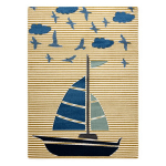 FLHF vaiki&scaron;kas kilimas Tinies Sail 140x190 cm