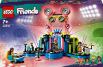 LEGO&reg; 42616 Friends Heartlake City muzikinis &scaron;ou, žaislas su 4 Andrea minifigūrėlėmis, scena ir instrumentais