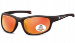 Sportiniai akiniai Montana UV400 SP310B, juodi/oranžiniai