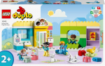 LEGO&reg; DUPLO &bdquo;My Town 10992&ldquo; dienos priežiūra, lavinantis žaislas su 4 minifigūrėlėmis