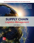 Supply Chain Logistics Management ISE 6th edition