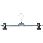 Pakabai kelnėms ir sijonams 40 cm, 100 vnt., juodi