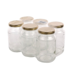 6 stiklainiai 900 ml.