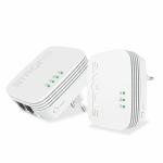 Rinkinys CPL/Wifi Mini - STRONG - 600 Mbps CPL - 300 Mbps Wifi - 1 prievadas Ethernet - Greita įranga