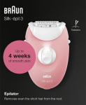 Braun Silk-&eacute;pil 3 depiliatorius su masažine galvute ir Smartlight