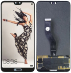 Originalus Huawei P20 PRO LCD + jutiklinis ekranas CLT-L09 / L29 (restauruotas), juodas