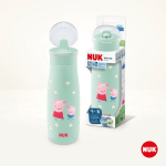 Gertuvė NUK Mini-Me Peppa Pig, žalia, 12+ mėn, 450 ml