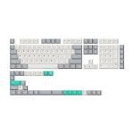 Keychron Cherry DS PBT (PBT-66) Gray White Mint Keycap Set