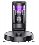 Dulkių siurblys Robotas siurblys plovėjas - EUREKA E10S Juodas - 4000 Pa - 180 min - 200 ml