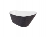 Vonia Besco Melody Glam Graphite, 150 x 80 cm, su baltais dangteliais