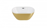 Vonia Besco Navia Glam Gold, 160 x 80 cm, su juodais dangteliais