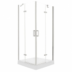 Du&scaron;o kabina su padėklu Kerra Flow, 90x90 cm