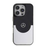 &bdquo;Mercedes&ldquo; dvigubo sluoksnio dėklas su &bdquo;MagSafe&ldquo;, skirtas &bdquo;iPhone 16 Pro Max&ldquo; 6,9 colio juodas/sidabrinis &ndash; MEHMP16X23HBIGK